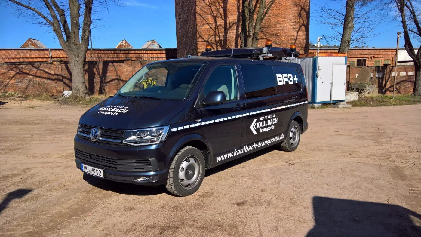 Kaulbach Transporte VW Transporter BF3+ Begleitfahrzeug