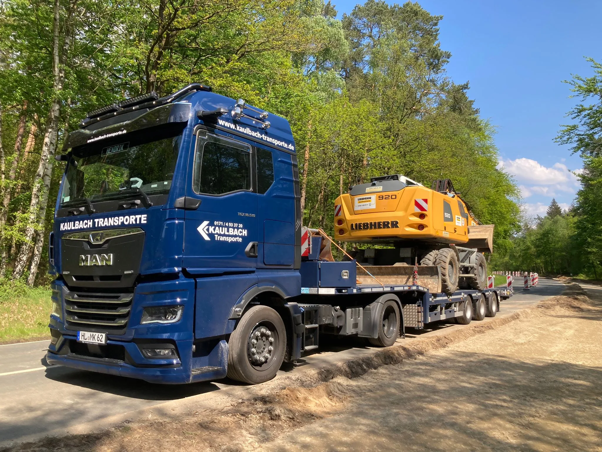 Kaulbach Transporte MAN TGX Schwertransport